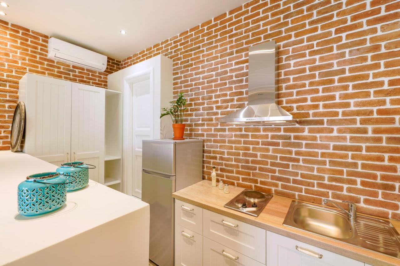 Golden Beachside Terrace Khrysi Ammoudia Eksteriør bilde
