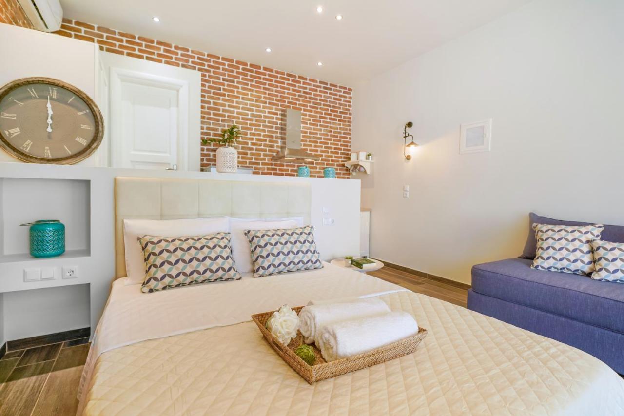 Golden Beachside Terrace Khrysi Ammoudia Eksteriør bilde