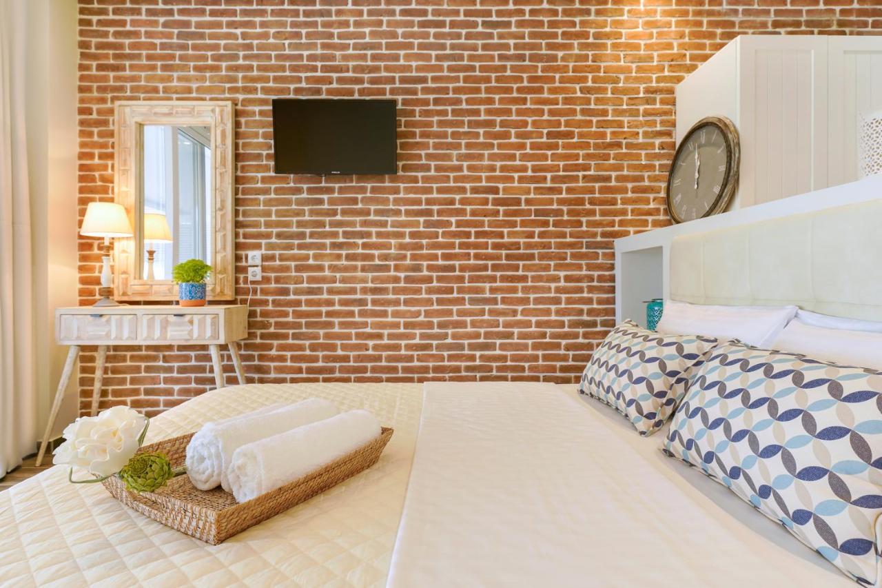 Golden Beachside Terrace Khrysi Ammoudia Eksteriør bilde